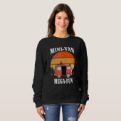 Sweatshirt Mini Van Mega Fun Travel Outdoor Driving (Devant entier)