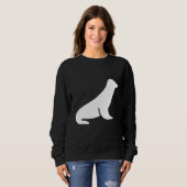 Sweatshirt Minimalist sea lion (Devant entier)