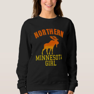 Sweatshirt Minnesota du Nord Mn Moose
