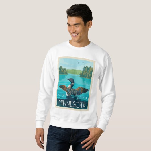 Sweatshirt Minnesota | Loon (Devant entier)