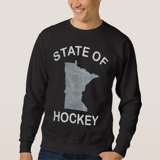 Sweatshirt Minnesota State of Hockey Hoodie State of Hockey 1 (Devant)