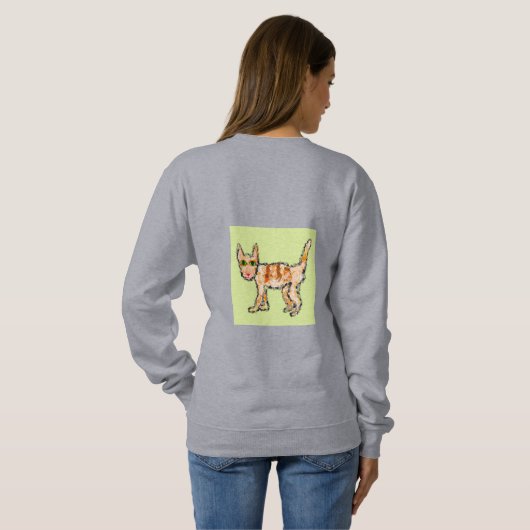 Sweatshirt Mippy Le Chat 🐱 (Dos entier)