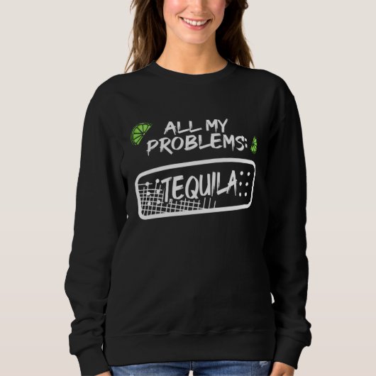 Sweatshirt Mis Amigos Salt Lime & Tacos Tequila 2 (Devant)