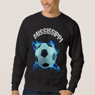 Sweatshirt Mississippi Soccer Retro