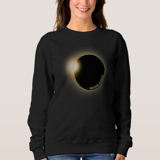 Sweatshirt Missouri Solar Eclipse 2024 for Astronomy (Devant)
