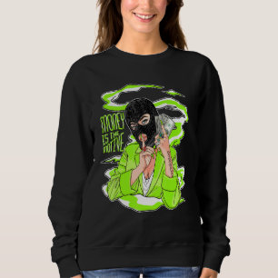 Sweatshirt Mitm Graphic Tee Match Jordan 6 Electric Green