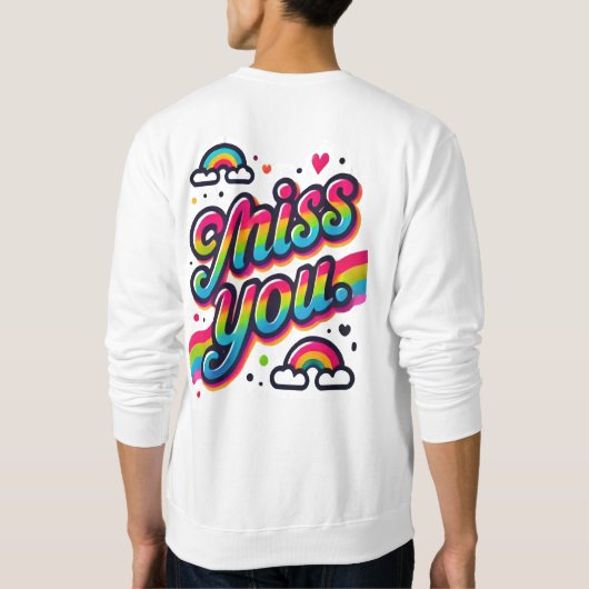 Sweatshirt Mlle (Dos)