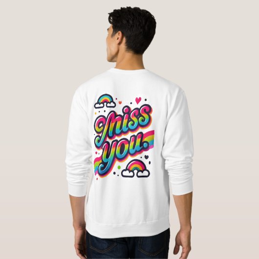 Sweatshirt Mlle (Dos entier)