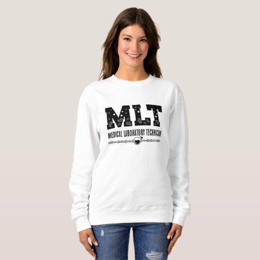 Sweatshirt MLT Technicien de laboratoire Médicale Technicien (Devant entier)