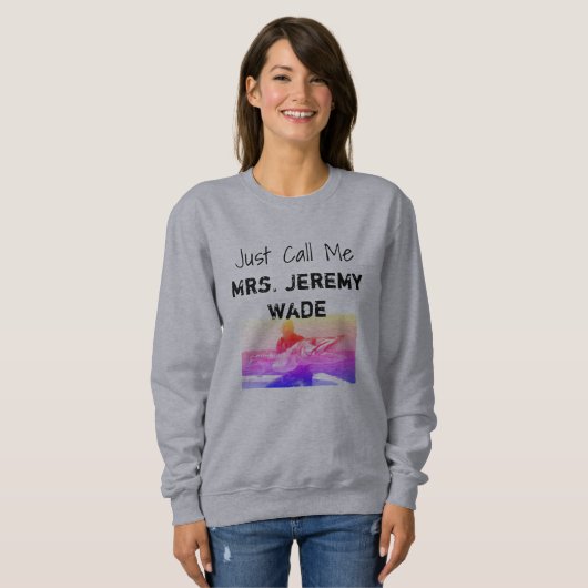 Sweatshirt Mme Jeremy Wade (Devant entier)