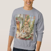 Sweatshirt Mme Stitchy à Noël (Devant)