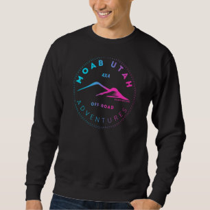 Sweatshirt Moab Utah 4x4 Off Road Adventures Retro
