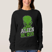 Sweatshirt Mode Alien Sur Les Navires Extraterrestres Et Ufo (Devant)