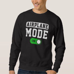 Sweatshirt Mode Avion Sur Pilote Ou Avion