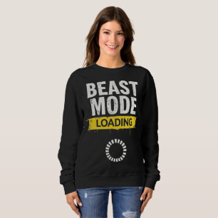 Sweatshirt Mode bête Chargement - Gym Motivationnel & Jeu