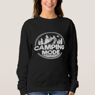 Sweatshirt Mode Camping Happy Camper Vibes 1