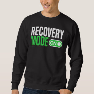 Sweatshirt Mode De Récupération Sur La Chirurgie Après Blessu