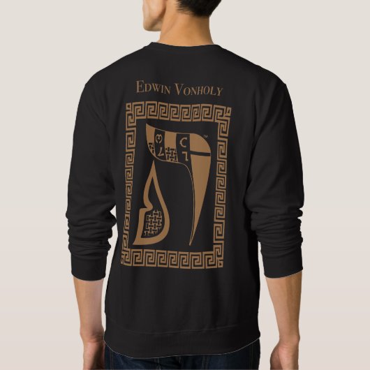 Sweatshirt mode de style de rue (Dos)