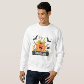 Sweatshirt Mode de vie durable | ExDesigner | Halloween (Devant entier)