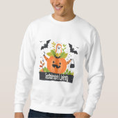 Sweatshirt Mode de vie durable | ExDesigner | Halloween (Devant)