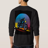 Sweatshirt Mode d'étude activé • Étudiant et enseignant (Dos)