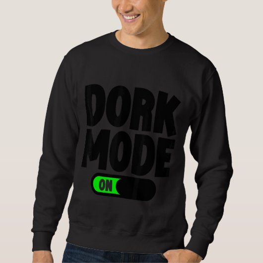 Sweatshirt Mode Dork (Devant)