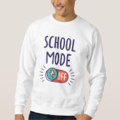 Sweatshirt Mode école désactivé (Devant)