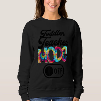 Sweatshirt Mode Enseignant Enfant Désactivé Dernier Jour De C