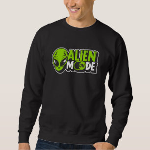 Sweatshirt Mode extraterrestre sur la conspiration extraterre
