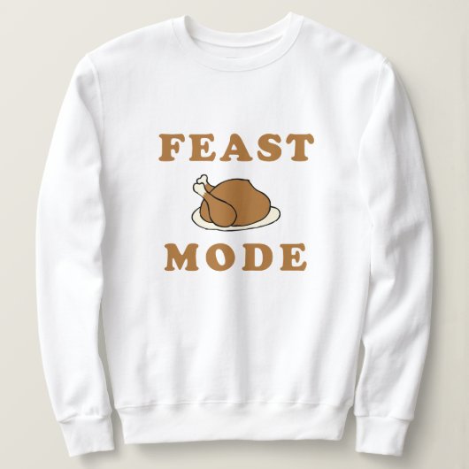 Sweatshirt Mode Fête Thanksgiving Dinner Party Sweetshirt (Design devant)
