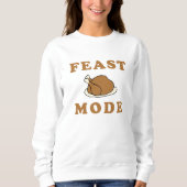 Sweatshirt Mode Fête Thanksgiving Dinner Party Sweetshirt (Devant)