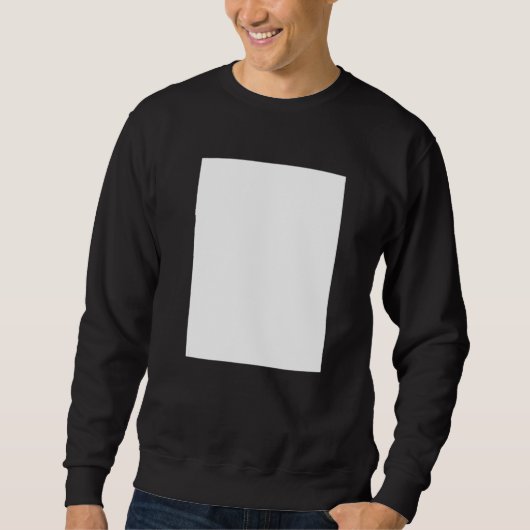 Sweatshirt Mode graphique Abstrait blanc Carré de l'espace (Devant)