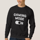 Sweatshirt Mode Jeu activé (Devant)