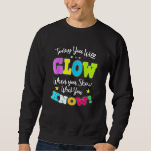 Sweatshirt Mode Jour D'Essai Sur Les Idées D'Essai Des Enseig