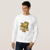 Sweatshirt Mode Pomme de terre - Lazy Life Activé (Devant entier)