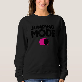 Sweatshirt Mode Saut Sur Trampoline Gymnaste