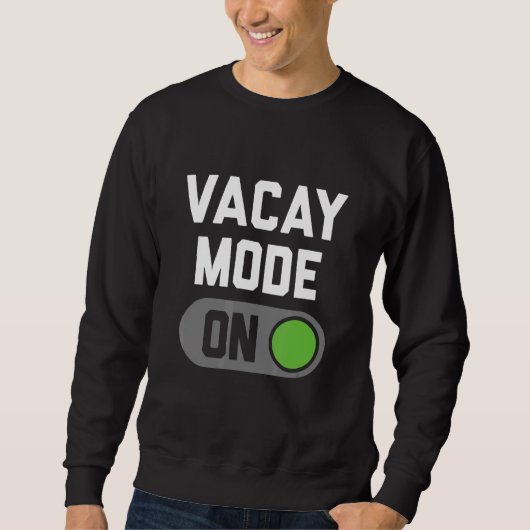 Sweatshirt Mode Vacay (Devant)