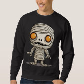Sweatshirt Modèle de momie d'Halloween (Devant)