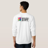 Sweatshirt Modèle de personnalisation double face pour l'équi (Dos entier)