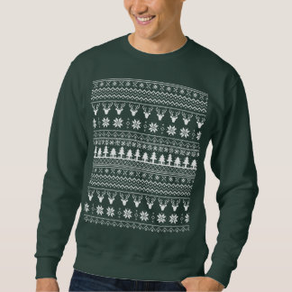 Sweatshirt Modèle de pull de Noël classique pour rennes