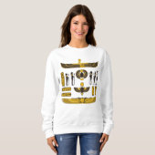 Sweatshirt modèle égyptien (Devant entier)