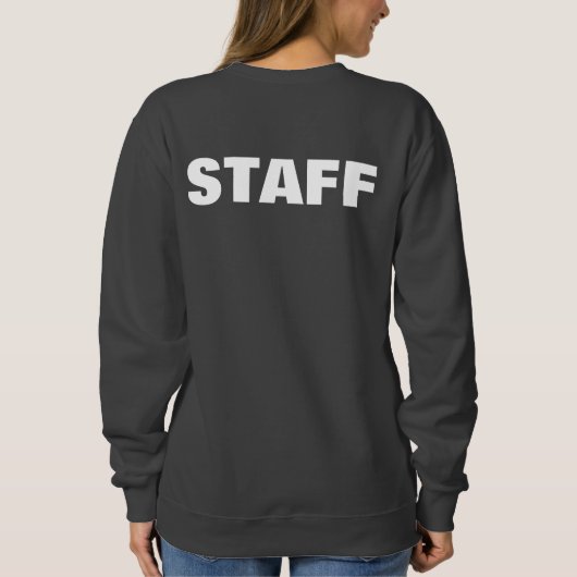 Sweatshirt Modèle en vrac du personnel double face Ajouter un (Dos)