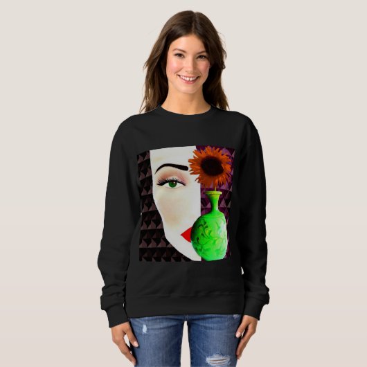 Sweatshirt Modern Fashion Still Life Art (Devant entier)