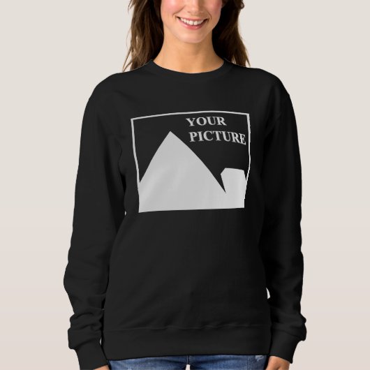 Sweatshirt Moderne simple Créez votre propre image Mariage (Devant)