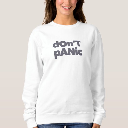 Sweatshirt Moderne, simple, graphique cool audacieux de Ne Pa (Devant)