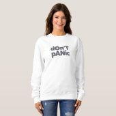 Sweatshirt Moderne, simple, graphique cool audacieux de Ne Pa (Devant entier)