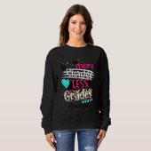 Sweatshirt Moins de grade Plus de nuances Lunettes de soleil (Devant entier)