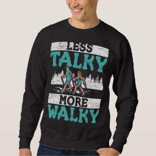 Sweatshirt Moins Talky Plus Walker Cardio Fitness Exerci