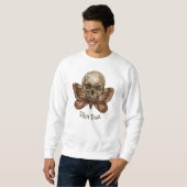 Sweatshirt Mois crâne (Devant entier)
