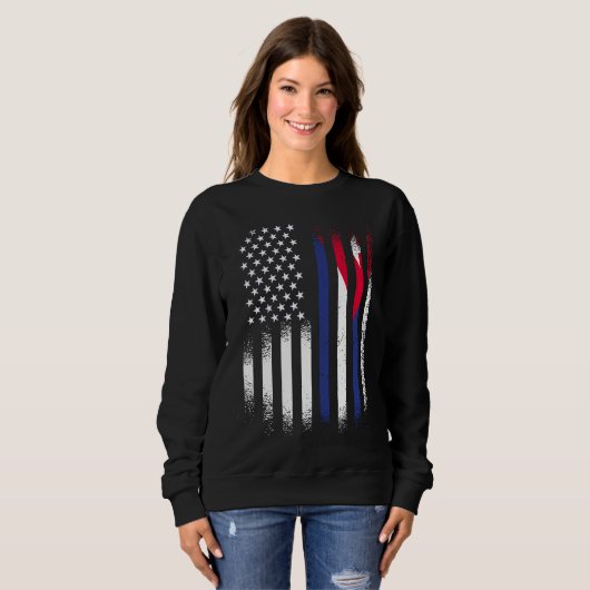 Sweatshirt Mois cubain-américain du patrimoine hispanique Cub (Devant entier)